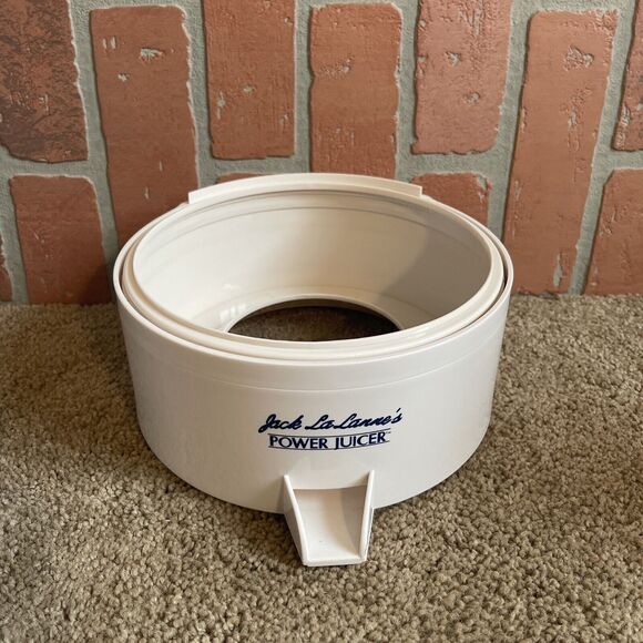Jack LaLanne's Power Juicer CL-003AP Replacement Bin Bowl Receptacle with Spout - Picture 1 of 6
